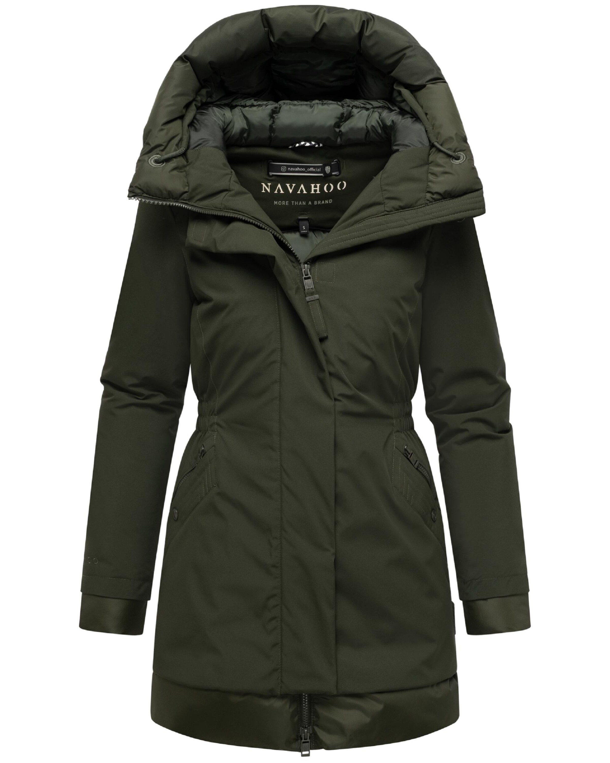 NAVAHOO Зимнее пальто 'Winterprinzessin 14' в Зеленый
