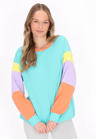 MYMO - Camiseta en azul: frente