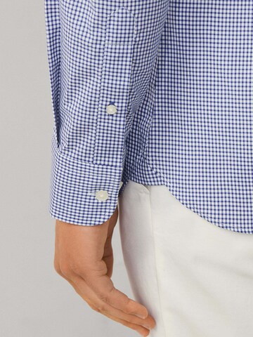 Slim fit Camicia 'Ess' di Hackett London in blu
