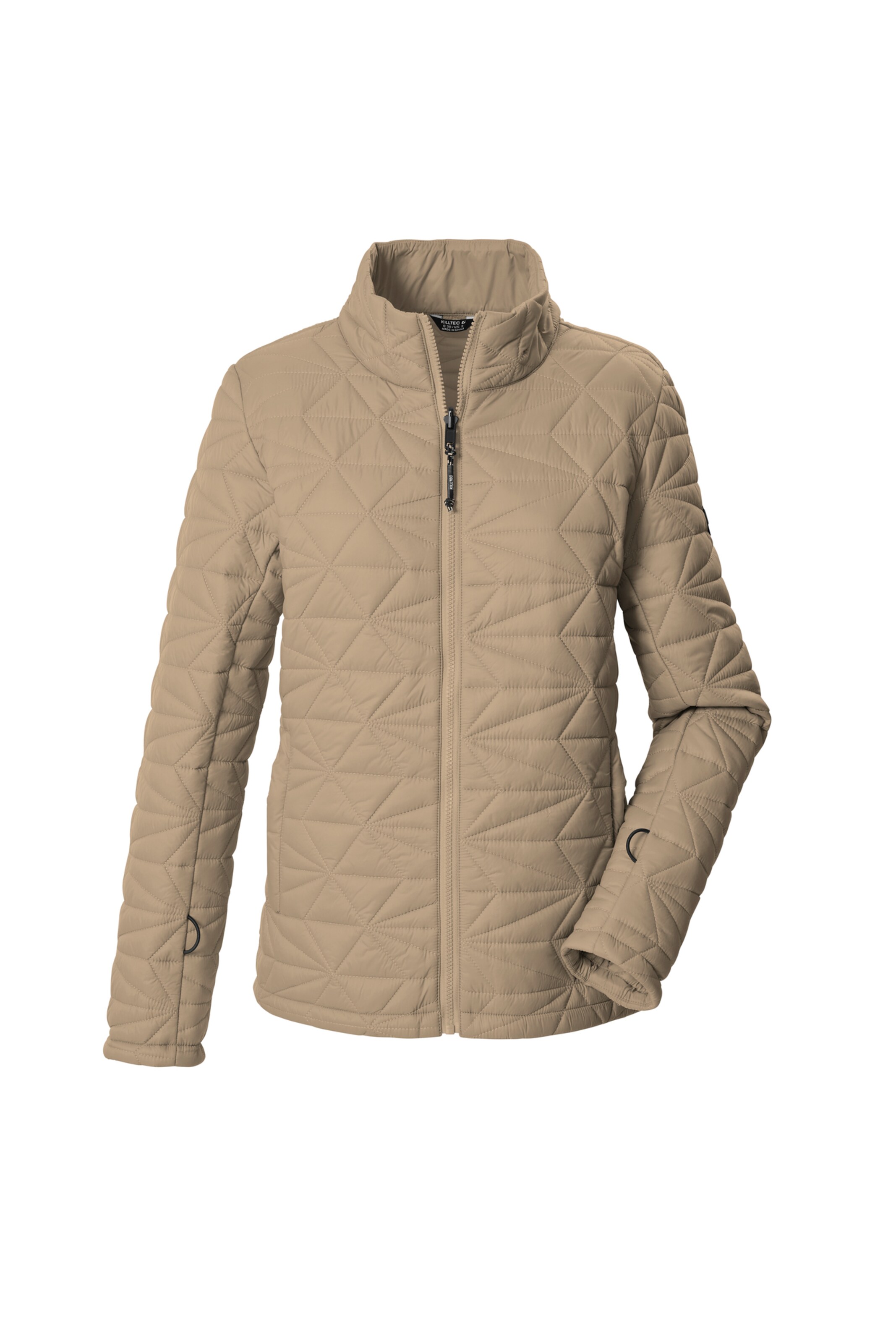 KILLTEC Funktionsjacke in Beige: Vorderseite