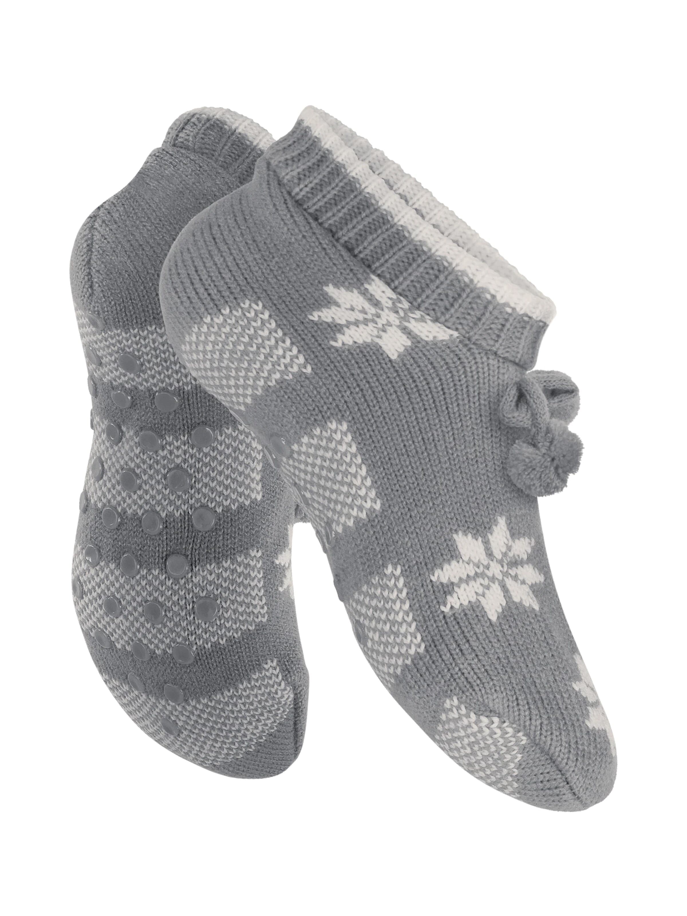 celodoro Socks 'Haussocken' in Grey: front
