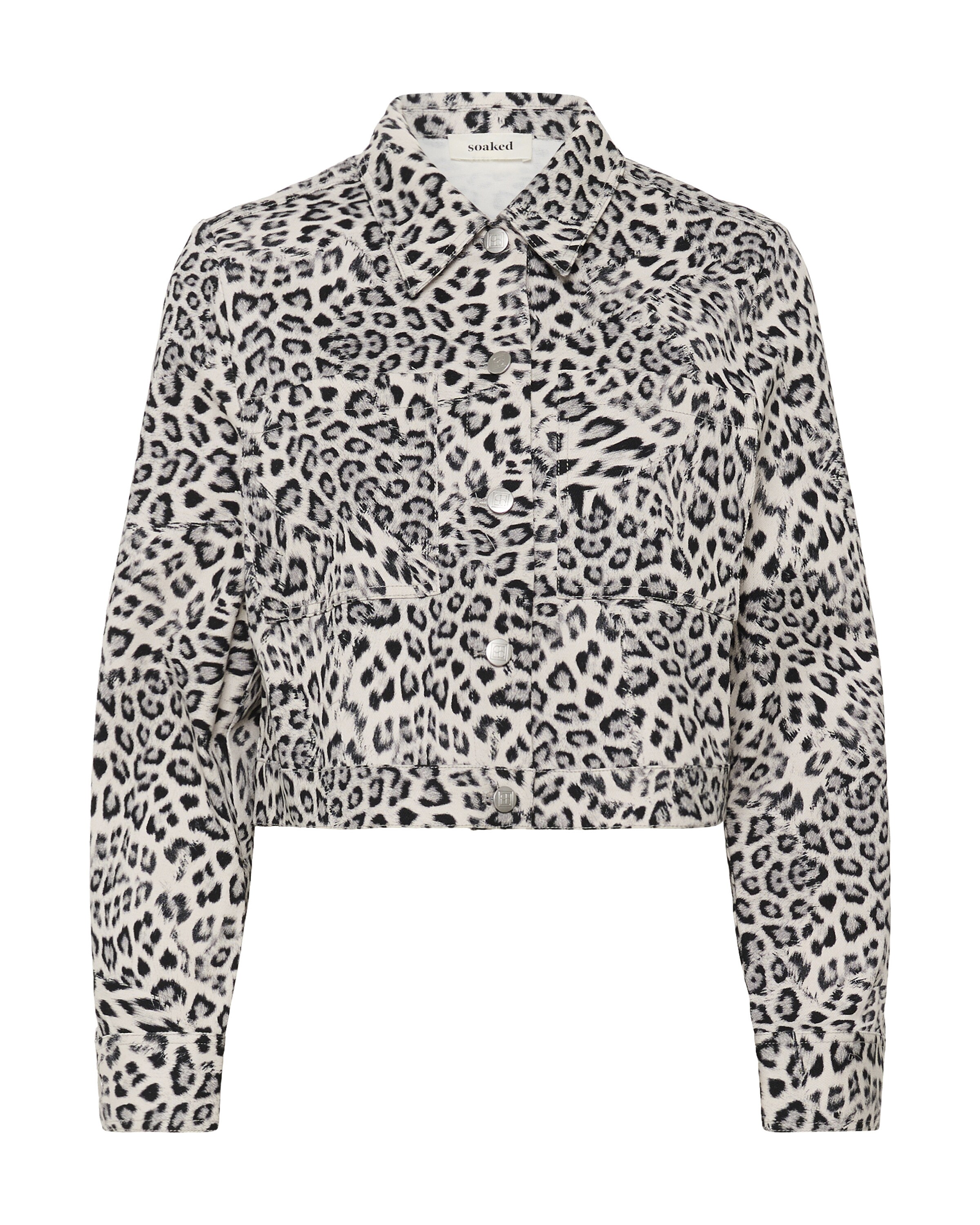SOAKED IN LUXURY Tussenjas in Gemengde kleuren: voorkant