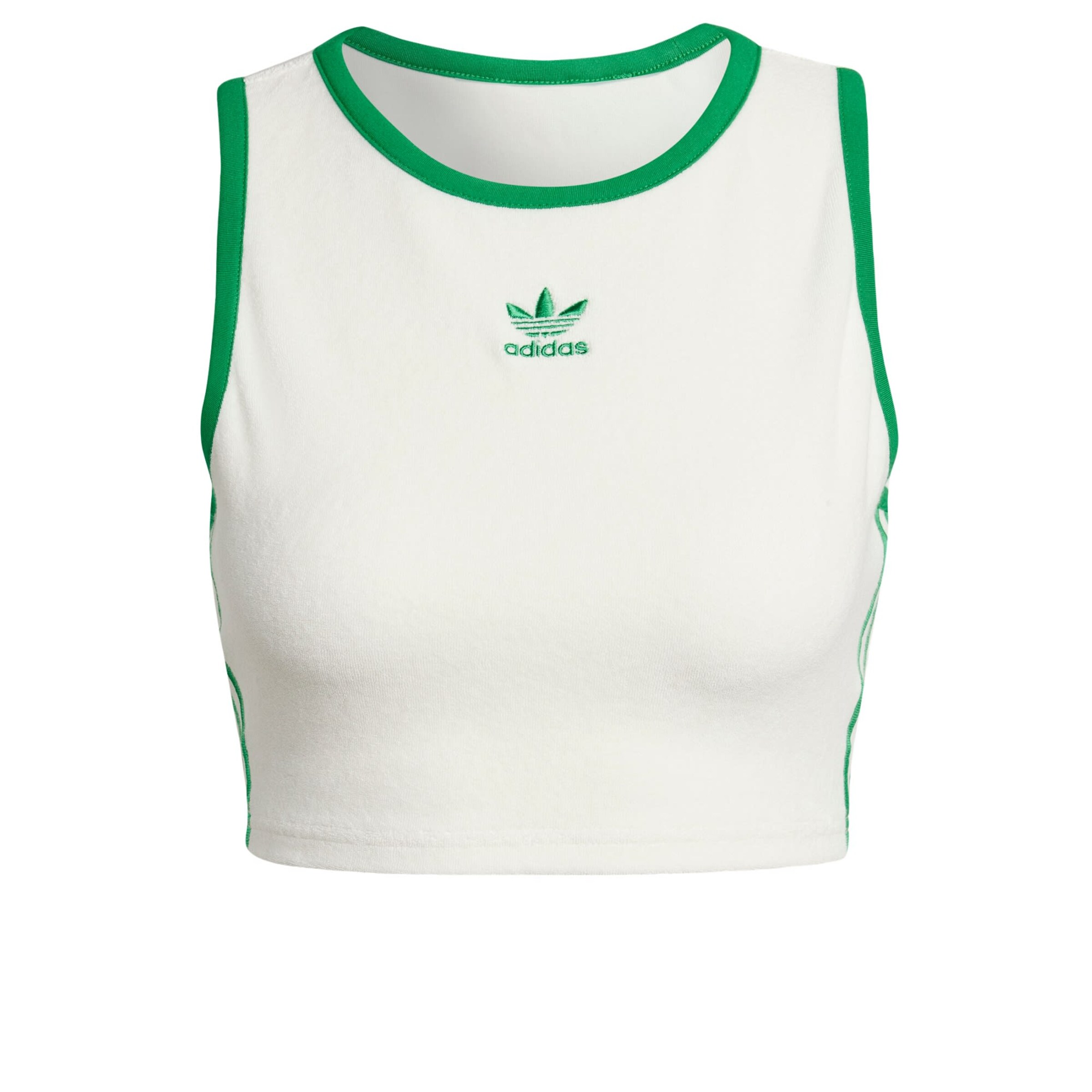 Top di ADIDAS ORIGINALS in bianco: frontale