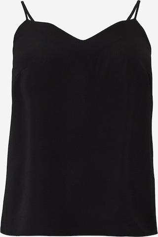 ONLY Carmakoma Blouse 'LUXMIE' in Zwart: voorkant