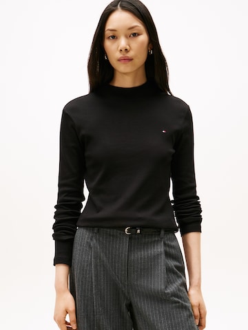 TOMMY HILFIGER Tričko - Čierna: predná strana