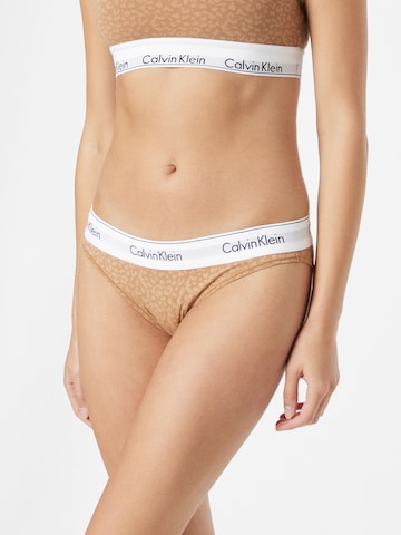 oranžinė Calvin Klein Underwear Moteriškos kelnaitės: priekis