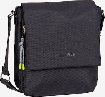 Sac à bandoulière Picard en noir : devant
