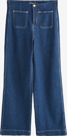 mėlyna Next Plačios klešnės Džinsai: priekis