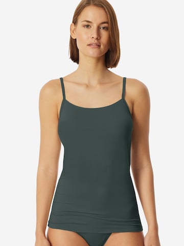 Maillot de corps SCHIESSER en vert : devant