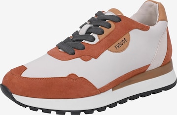 FREUDE Sneakers laag ' AGATA ' in Bruin: voorkant