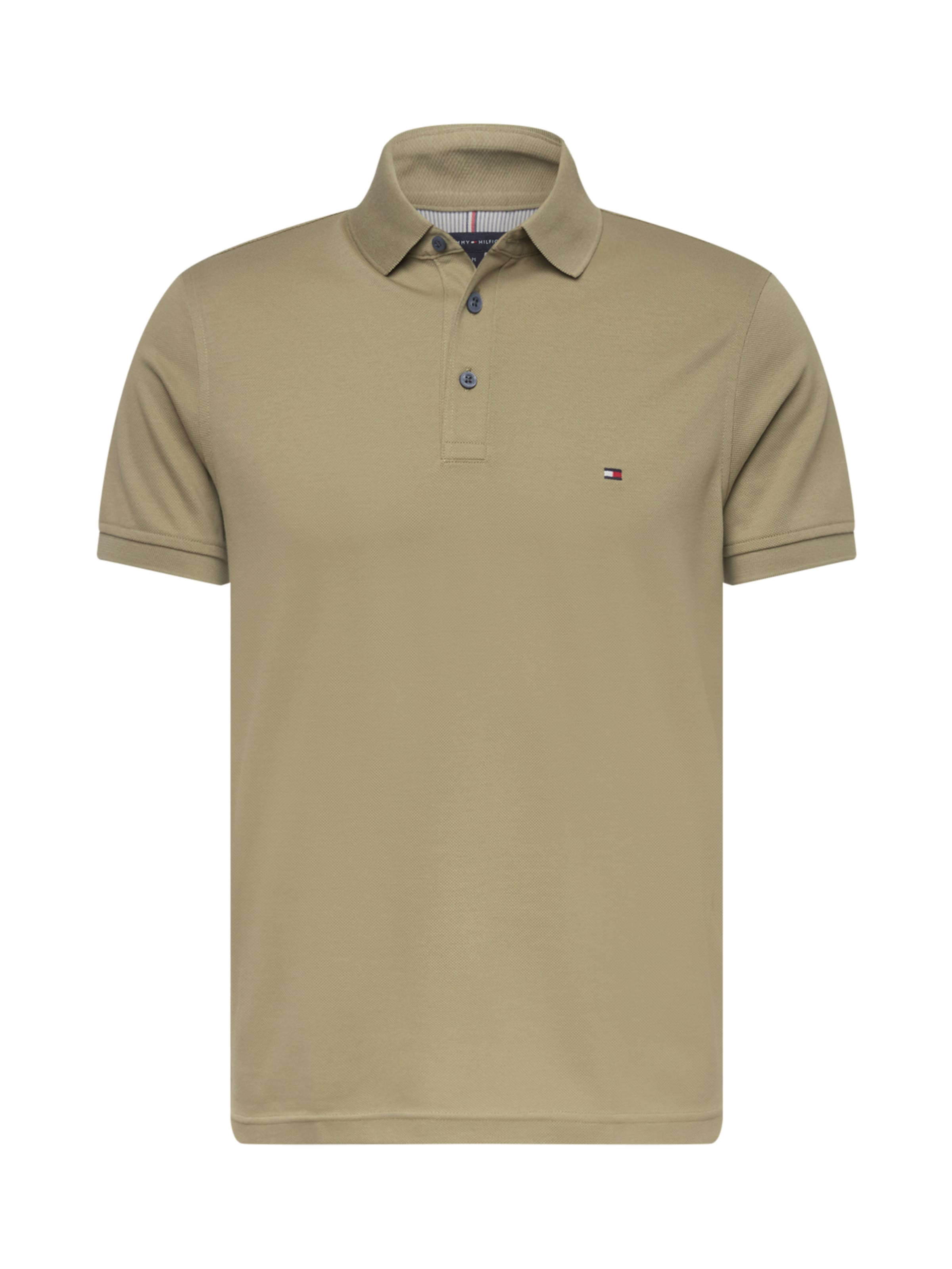 TOMMY HILFIGER Tričko – zelená: přední strana