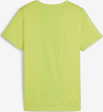 PUMA Μπλουζάκι 'Essentials' σε πράσινο