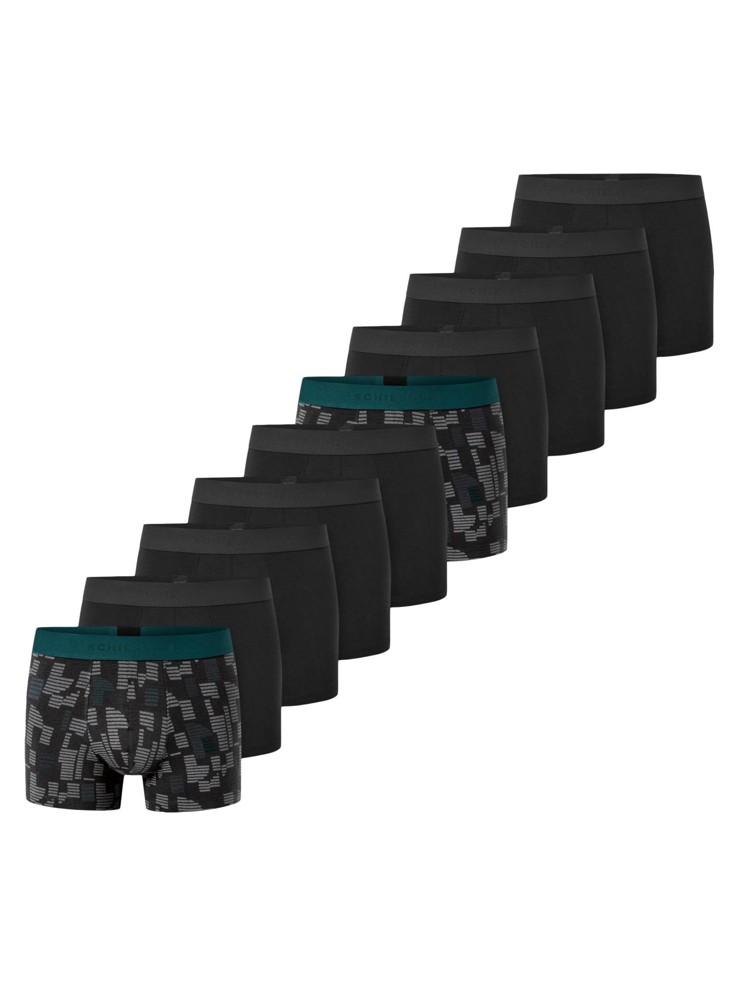 SCHIESSER Boxershorts '95/5 Cotton' in M in de kleur Gemengde kleuren, Productweergave