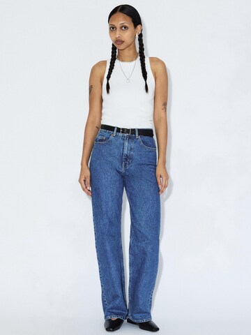 Dr. Denim Regular Jeans 'Echo High Straight - Jeans'‌ in Blau