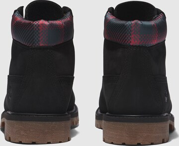 TIMBERLAND - Botines con cordones en negro