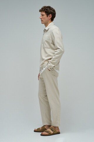 Salsa Jeans Slim fit Overhemd in Beige
