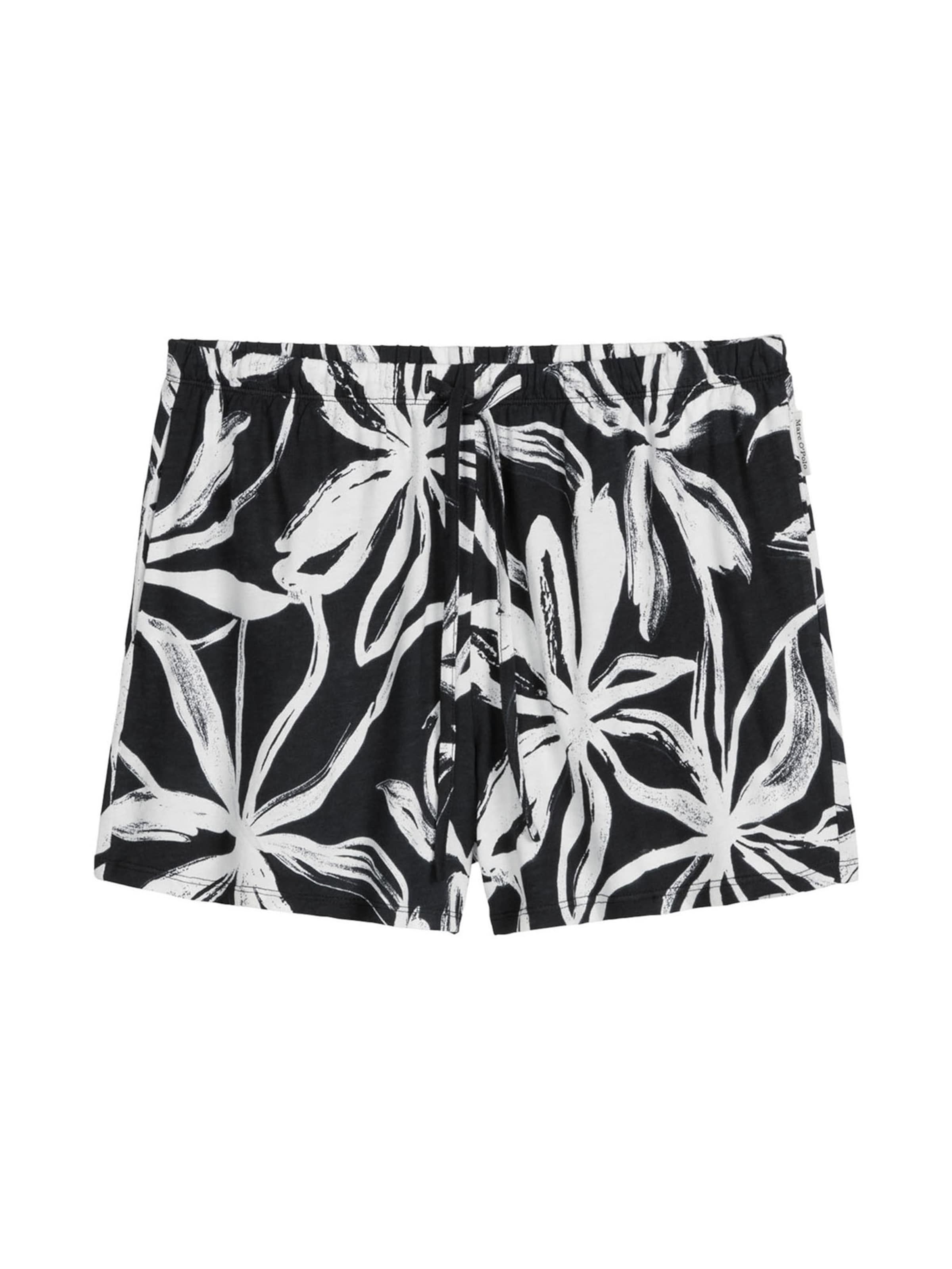 Marc O'Polo Pajama pants ' Mix N Match ' in Black: front