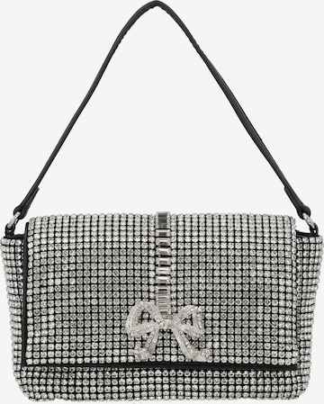 Sac à bandoulière MYMO en argent : devant