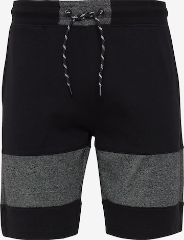 !Solid Regular Pants 'Mekir' in Black: front