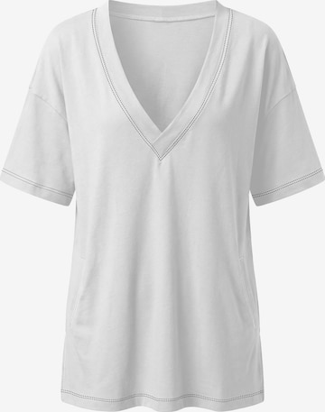 T-shirt oversize Imily Bela en blanc : devant