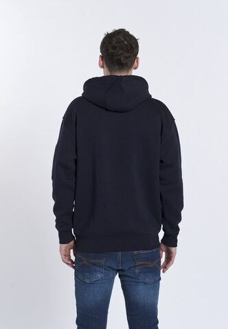 Sweat-shirt 'SAORO' DENIM CULTURE en bleu