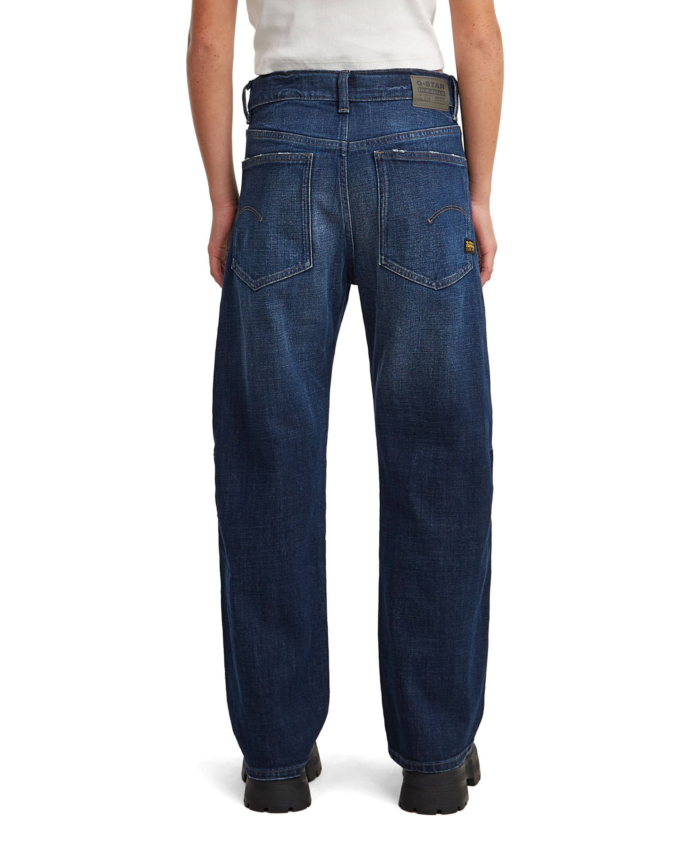 G-STAR Regular Jeans 'Girls Bowey Boyfriend Jeans' in Blauw
