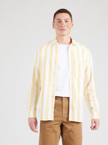 SCOTCH & SODA Средняя посадка Рубашка в Желтый: спереди