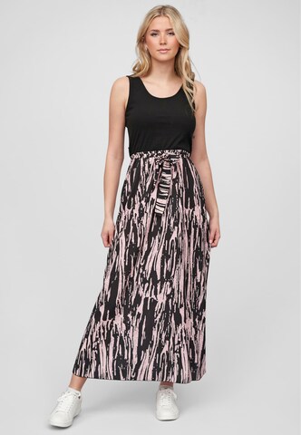 Cloud5ive Kleid in Schwarz: Vorderseite