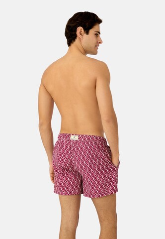 Gassa d'Amante Zwemshorts 'Praiano' in Rood