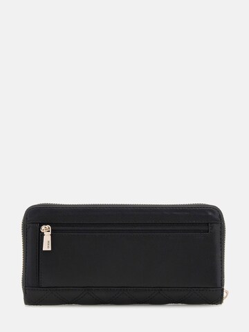 GUESS Portemonnaie 'Giully' in Schwarz