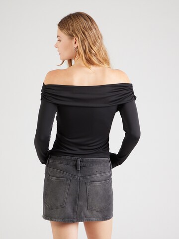 ABOUT YOU Shirt 'Rhonda' in Black
