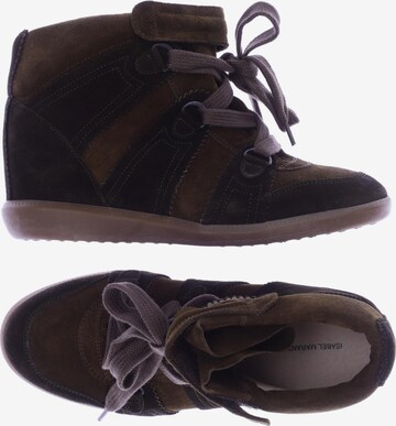 ISABEL MARANT Sneakers & Trainers in 39 in Brown: front