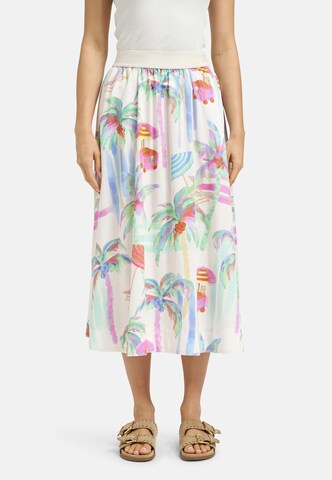 Milano Italy Skirt in Beige: front