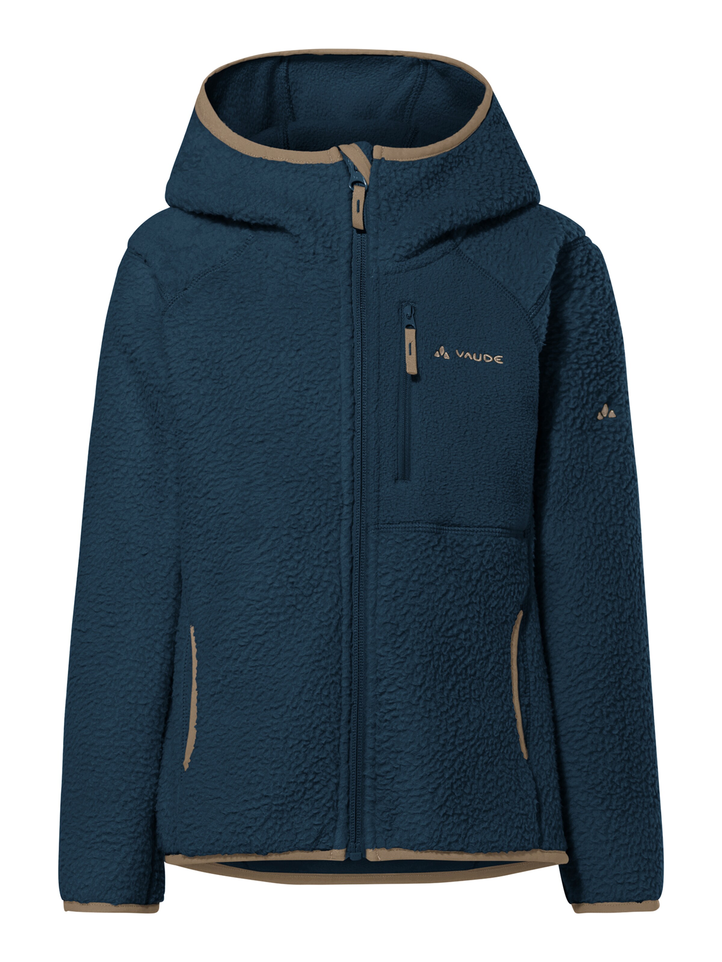 VAUDE Funktionsfleecejacke 'Torridon' in Blau: Vorderseite