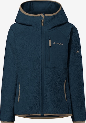 VAUDE Athletic Fleece Jacket 'Torridon' in Blue: front