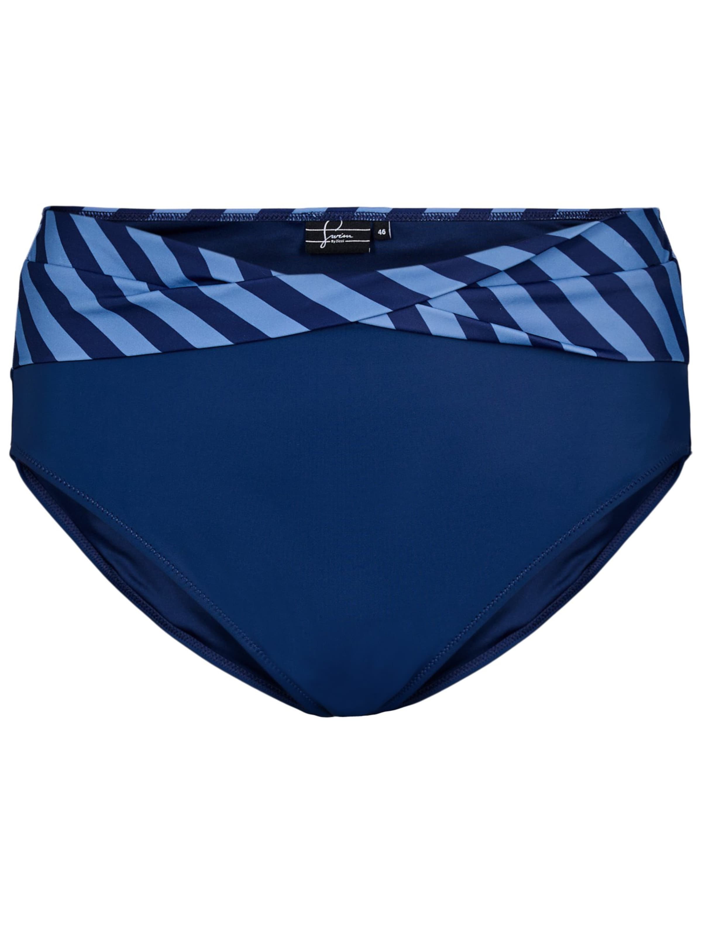 Swim by Zizzi Bikiinipüksid 'Stina', värv sinine: eest vaates