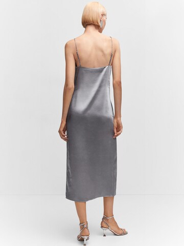 MANGO Kleid 'TINA' in Silber