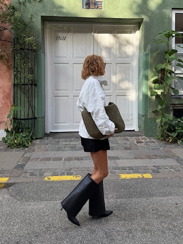 L37 HANDMADE SHOES Boots 'DEPEND ON ME' in Schwarz