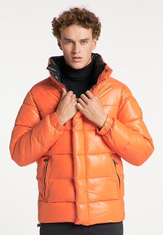 MO Winter Jacket in Orange: front