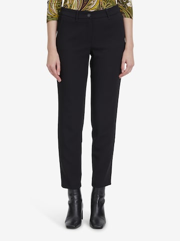 Regular Pantalon à plis Betty Barclay en noir : devant