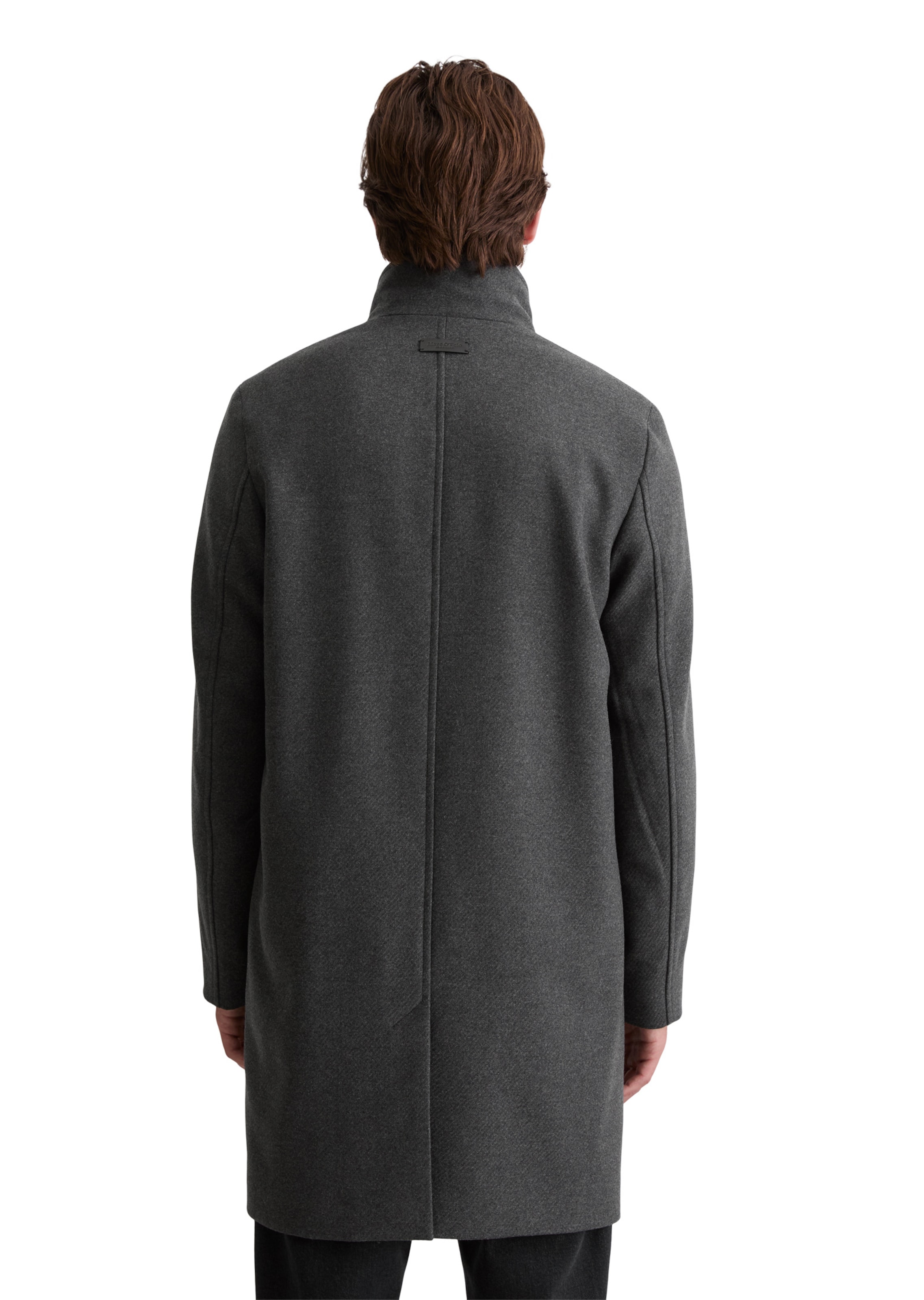 Marc O'Polo Between-Seasons Coat in Grey