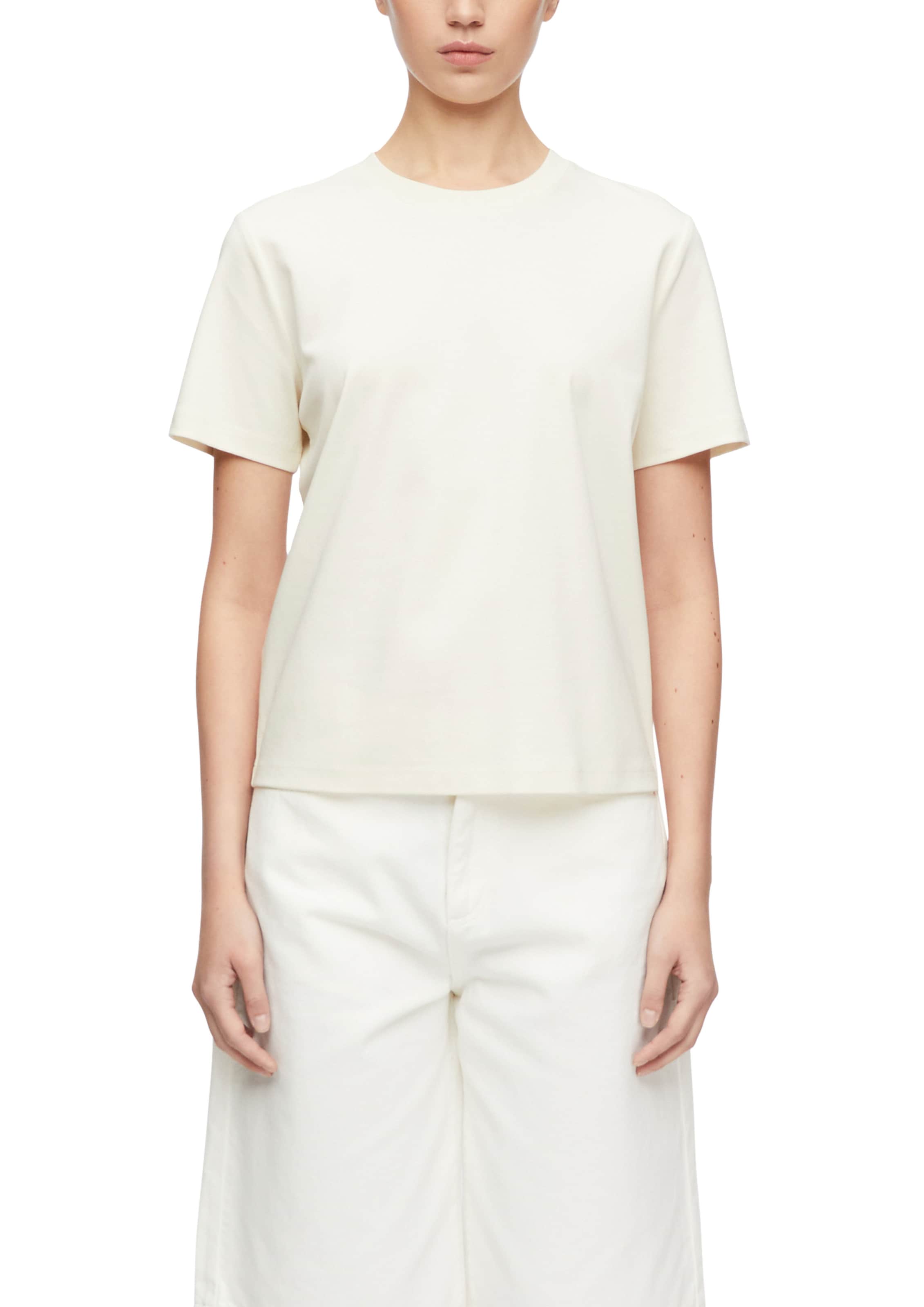 COMMA T-Shirt in Beige