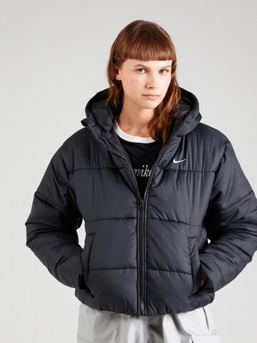 Nike Sportswear Winter jacket in Black: front