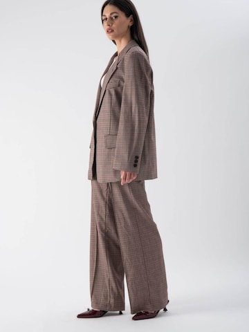 MND Blazer 'Quadro' in Brown