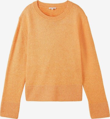 TOM TAILOR Sweater in Orange: front