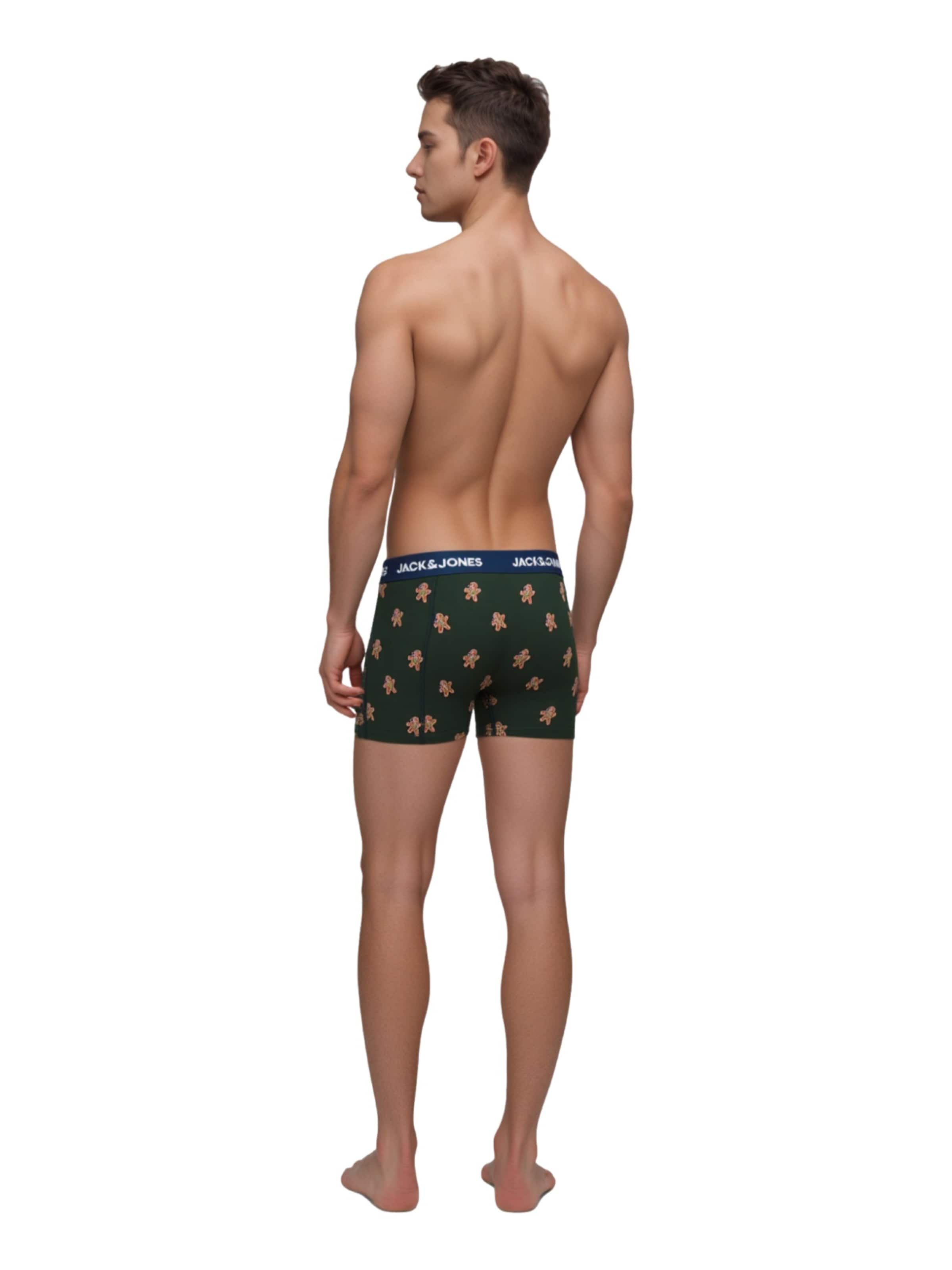 JACK & JONES Boxershorts 'JACGATE DEER' in Blau