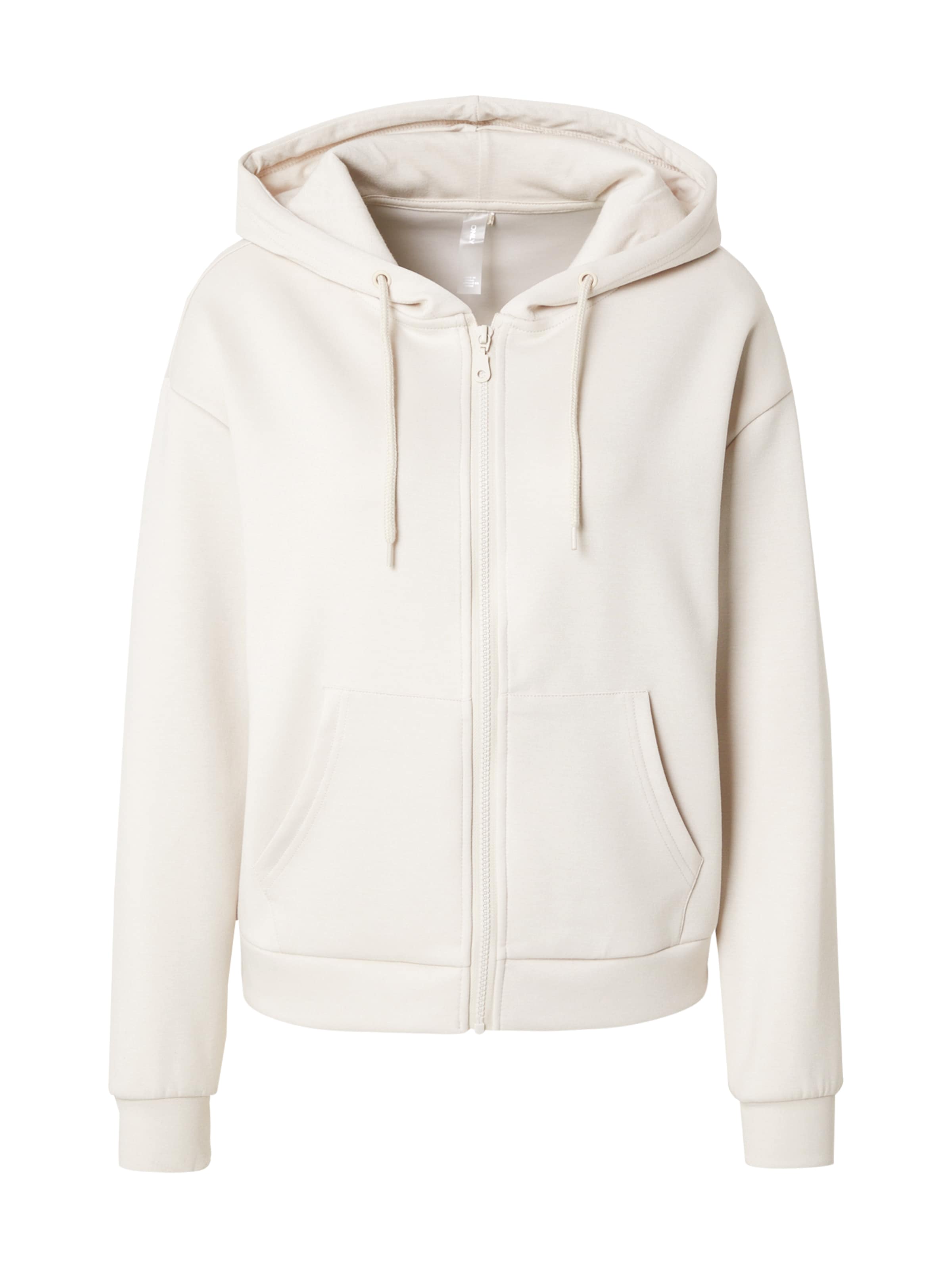 ONLY PLAY Sportssweatjakke 'ONPLOUNGE' i grå: forside