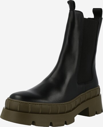 PS Poelman Chelsea Boots i svart: forside