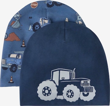 Bonnet Lindex en bleu : devant