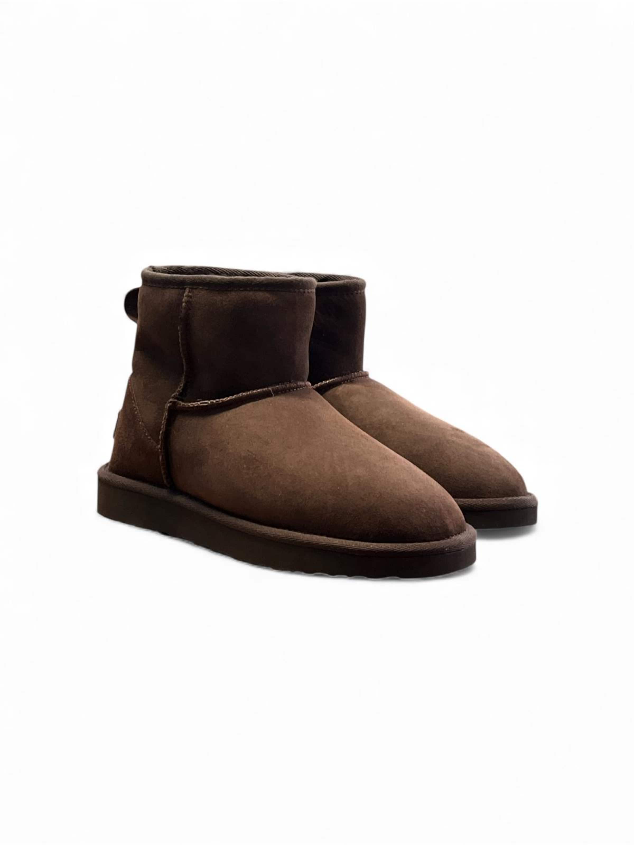 Begoria Booties 'Suede' in Brown